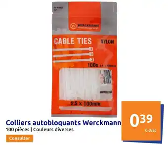 Action Colliers autobloquants Werckmann offre