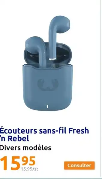 Écouteurs sans-fil Fresh 'n Rebel Divers modèles