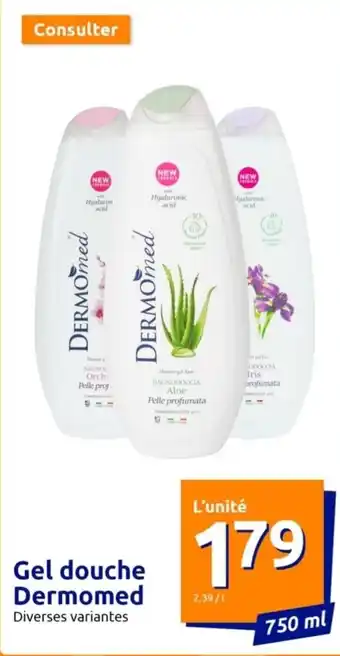 Action Gel douche Dermomed Diverses variantes offre