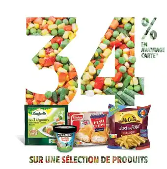 SUR UNE SÉLECTION DE PRODUITS