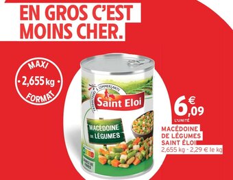 Intermarché MACÉDOINE DE LÉGUMES SAINT ÉLOI offre
