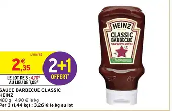 SAUCE BARBECUE CLASSIC HEINZ
