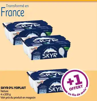 Auchan SKYR 0% YOPLAIT offre