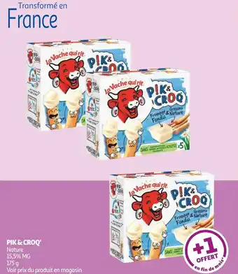 Auchan PIK & CROQ' Nature offre