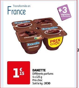 Auchan DANETTE offre