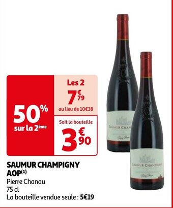 Auchan SAUMUR CHAMPIGNY AOP (¹) offre