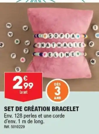 ALDI SET DE CRÉATION BRACELET offre