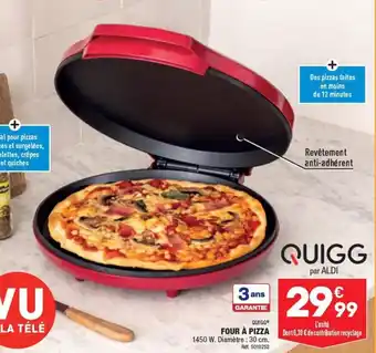 QUIGGⓇ FOUR À PIZZA