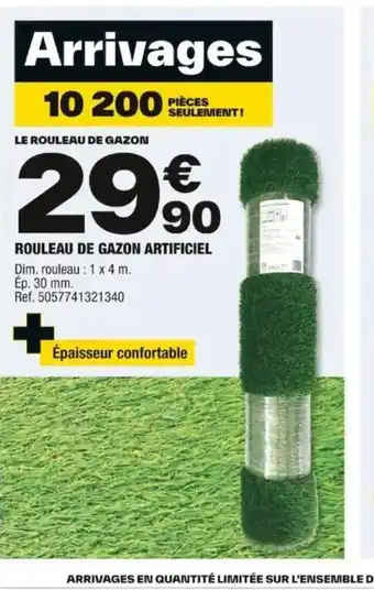 ROULEAU DE GAZON ARTIFICIEL