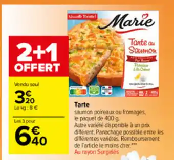 Carrefour Market Tarte offre
