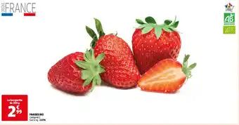 Auchan Supermarché FRAISES BIO offre