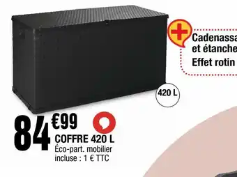 La Foir'Fouille Coffre 420l offre