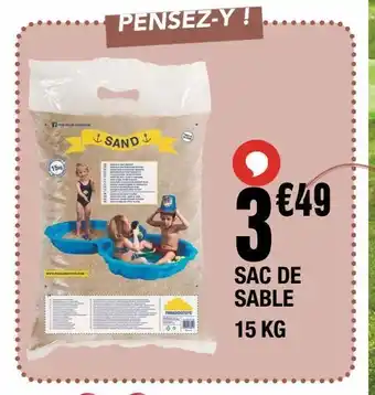 La Foir'Fouille Sac de sable 15kg offre