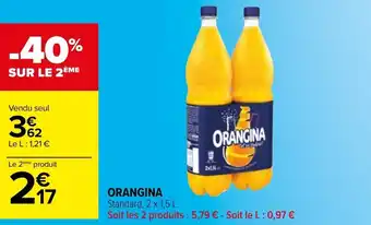 Carrefour ORANGINA offre