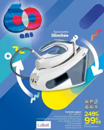 Carrefour Centrale vapeur offre