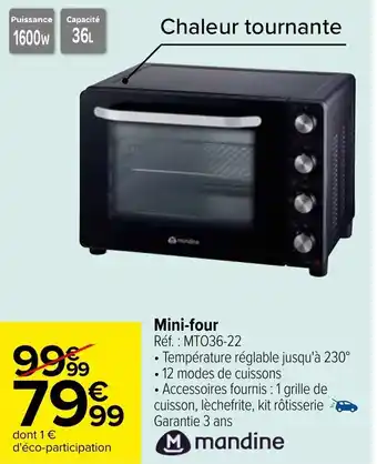 Carrefour Mini-four offre