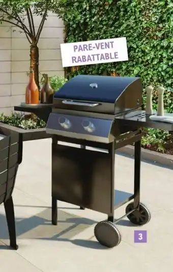 BARBECUE GAZ 2 BRÛLEURS