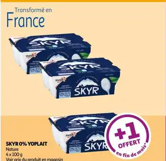 Auchan Supermarché SKYR 0% YOPLAIT offre