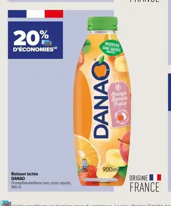 Carrefour Contact Boisson lactée DANAO offre