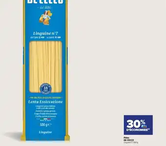 Carrefour Contact Pâtes DE CECCO Linguine n°7, 500 g offre