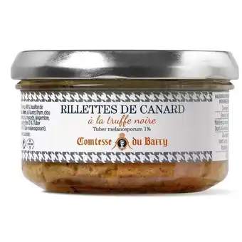 Comtesse du Barry Rillettes de canard à la truffe noire offre