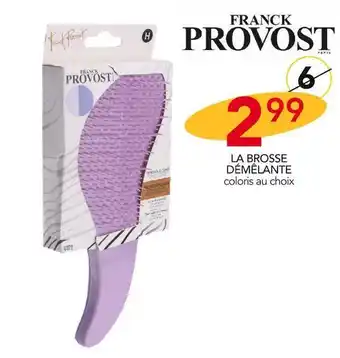 Stokomani Franck provost la brosse démêlante offre