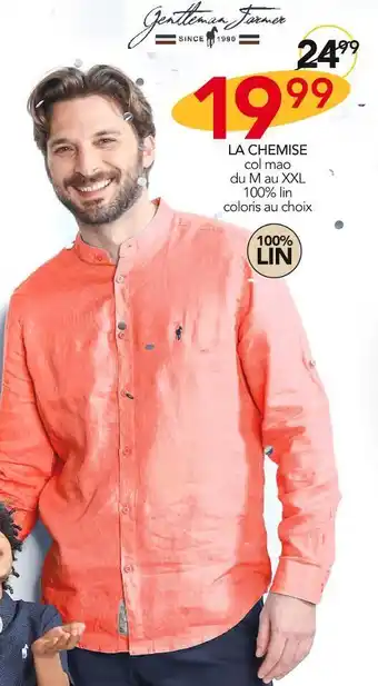 Stokomani Gentleman farmer la chemise offre