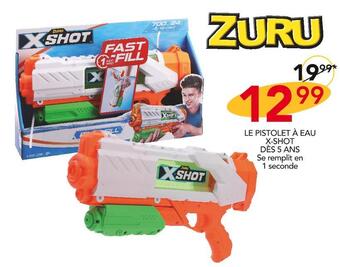 Stokomani X-shot le pistolet à eau offre