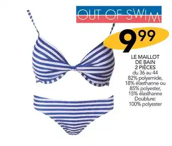 Stokomani Out of swim le maillot de bain 2 pièces offre