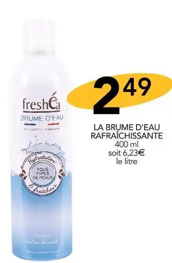 Stokomani Freshéa la brume d'eau rafraîchissante offre