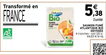 Intermarché Hyper SAUMON FUMÉ ATLANTIQUE BJO ODYSSÉE offre