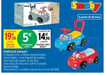 PORTEUR ENFANT