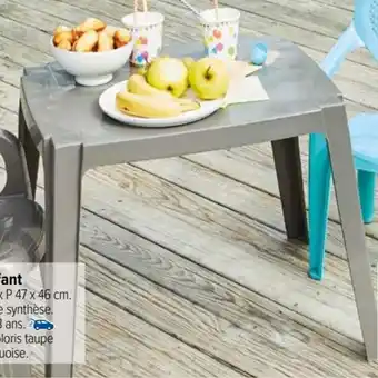 Carrefour Market Table enfant offre