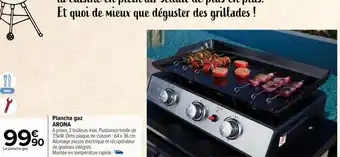 Carrefour Market Plancha gaz ARONA offre