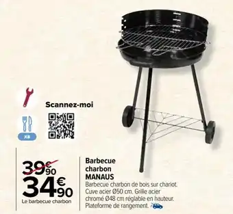 Carrefour Market Barbecue charbon MANAUS offre