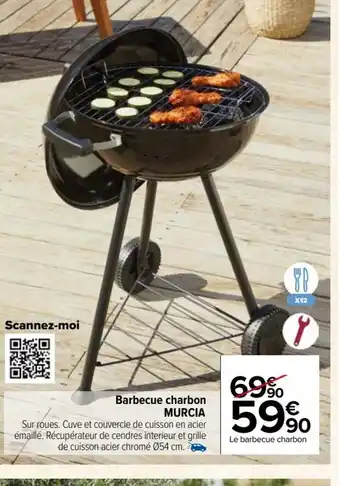 Carrefour Market Barbecue charbon MURCIA offre