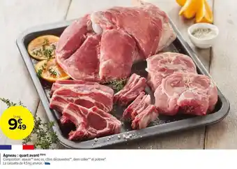 Carrefour Market Agneau: quart avant (¹)(m) offre