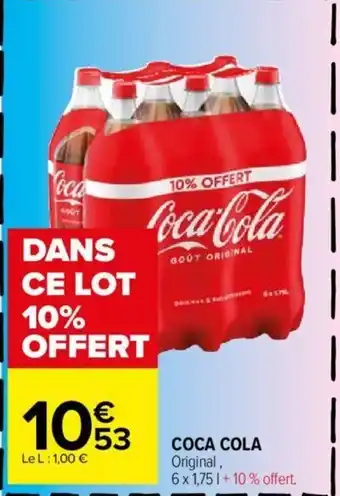 Carrefour Market COCA COLA Original, offre