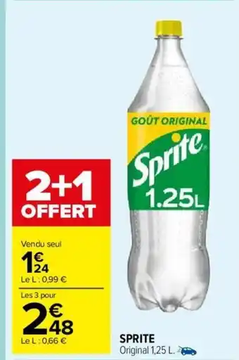Carrefour Market Sprite offre