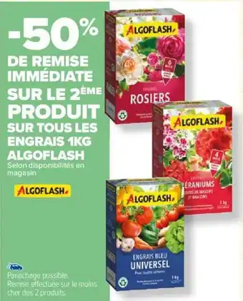 Sur Tous Les Engrais 1kg Algoflash