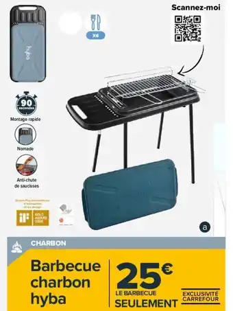 Carrefour Market Barbecue Harbon HYBA S20 offre