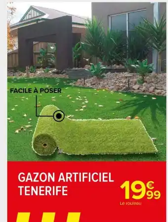 Carrefour Market GAZON ARTIFICIEL TENERIFE offre