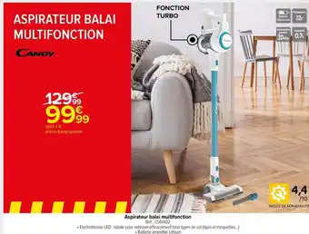 Carrefour Market ASPIRATEUR BALAI MULTIFONCTION offre