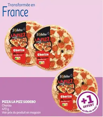 Auchan PIZZA LA PIZZ SODEBO Chorizo offre