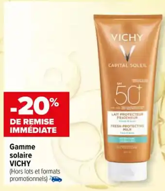 Carrefour maPara parapharmacie Gamme solaire VICHY offre