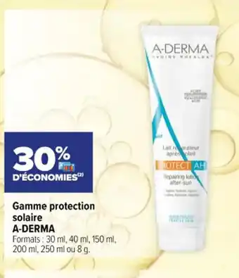 Carrefour maPara parapharmacie Gamme protection solaire A-DERMA offre