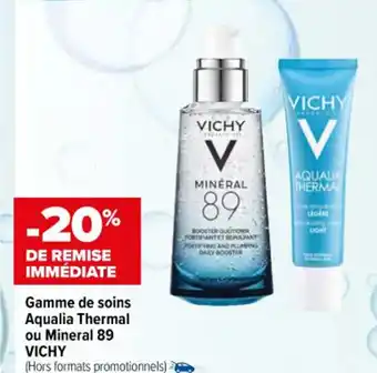 Carrefour maPara parapharmacie Gamme de soins Aqualia Thermal ou Mineral 89 VICHY offre
