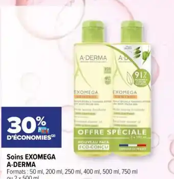Carrefour maPara parapharmacie Soins EXOMEGA A-DERMA offre