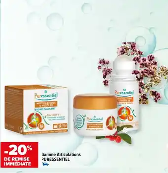 Carrefour maPara parapharmacie Gamme Articulations PURESSENTIEL offre