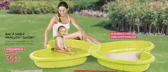 Smoby bac Ă sable papillon